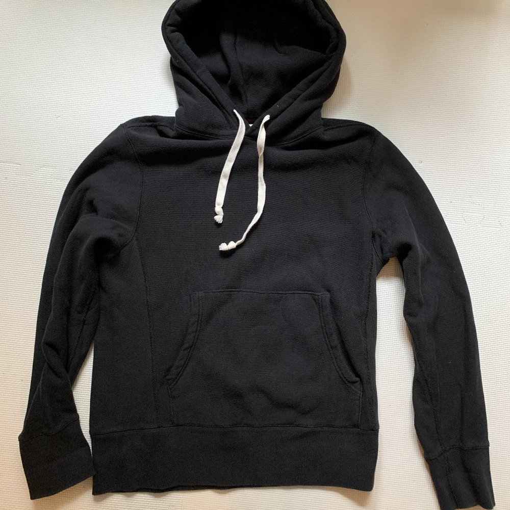 Champion x Todd Snyder Midweight Popover Hoodie Sweatshirt Black Medium